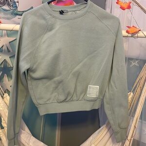 DIVIDED crewneck, size: XS, light turquoise